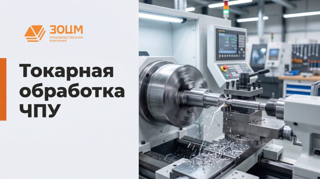 Токарная обработка на ЧПУ — ПК ЗОЦМ