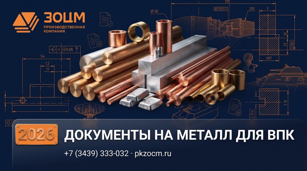 Поставка металлопроката в ВПК и машиностроение: пакет документов