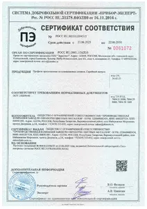 Сертификат соответствия: профили прессованные из алюминиевых сплавов, ОСТ 1.92059-90, ROSS RU.МЛ10.H04315