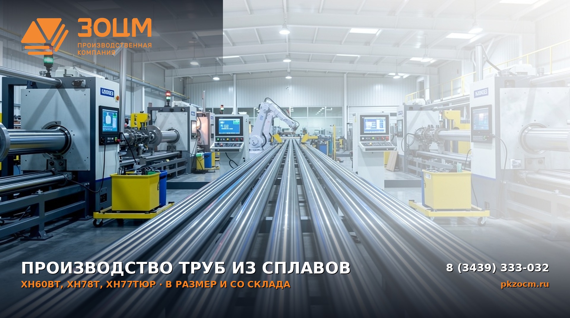 Производство и сортамент труб из жаропрочных никелевых сплавов