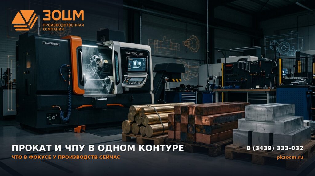 Прокат и ЧПУ в одном контуре: что в фокусе у производств сейчас