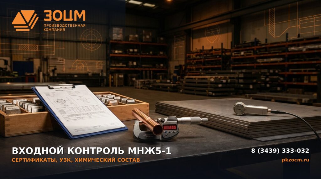 Документы и входной контроль на МНЖ5-1