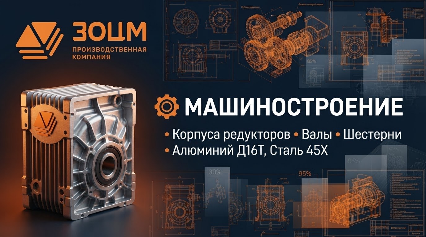 Машиностроение — металлообработка ПК ЗОЦМ