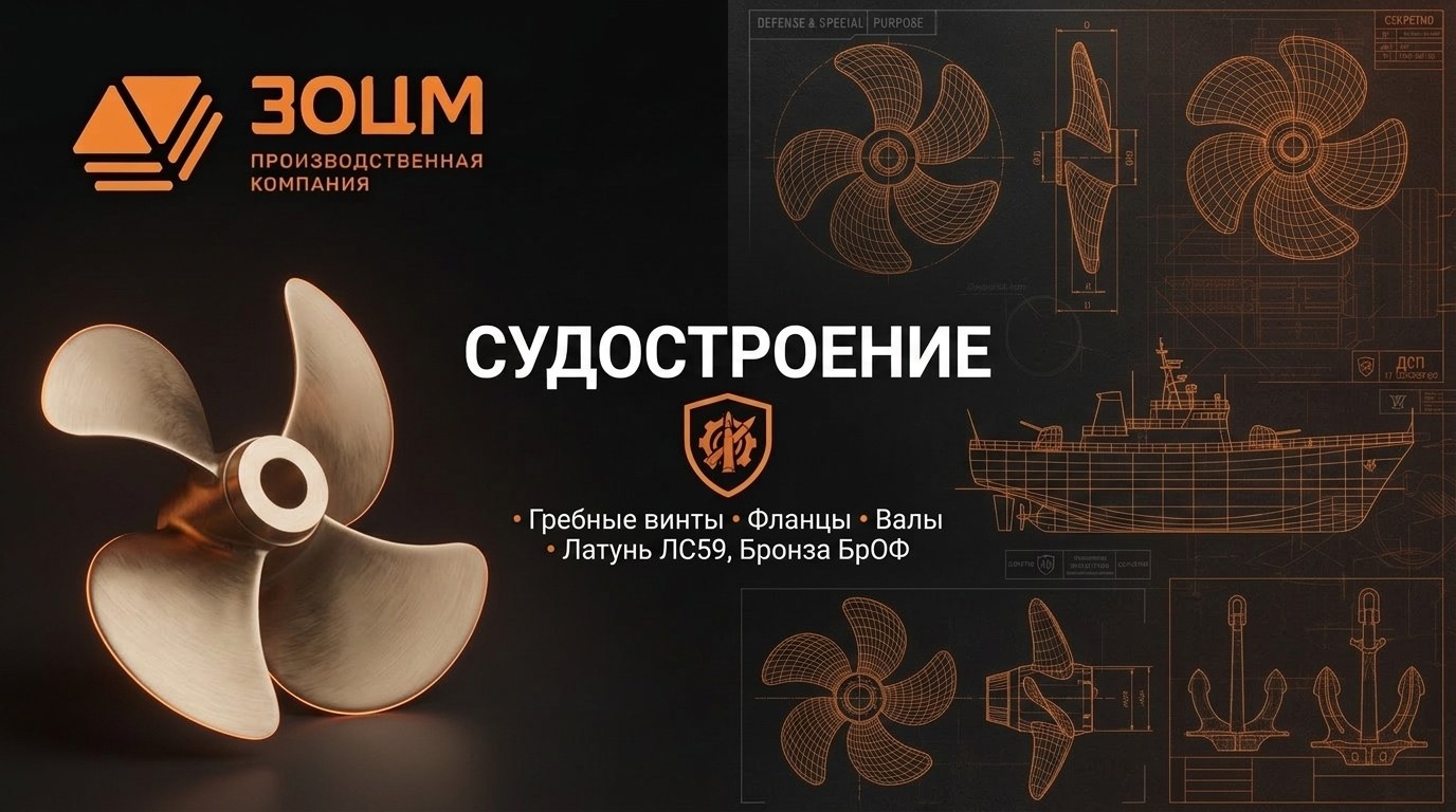 Судостроение — металлообработка ПК ЗОЦМ